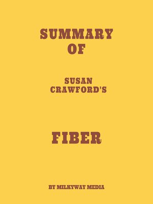 cover image of Summary of Susan Crawford's Fiber